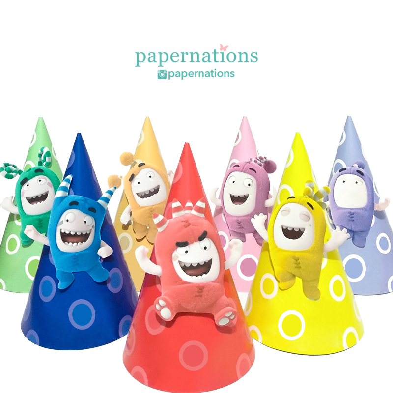 Oddbods Cone Hats